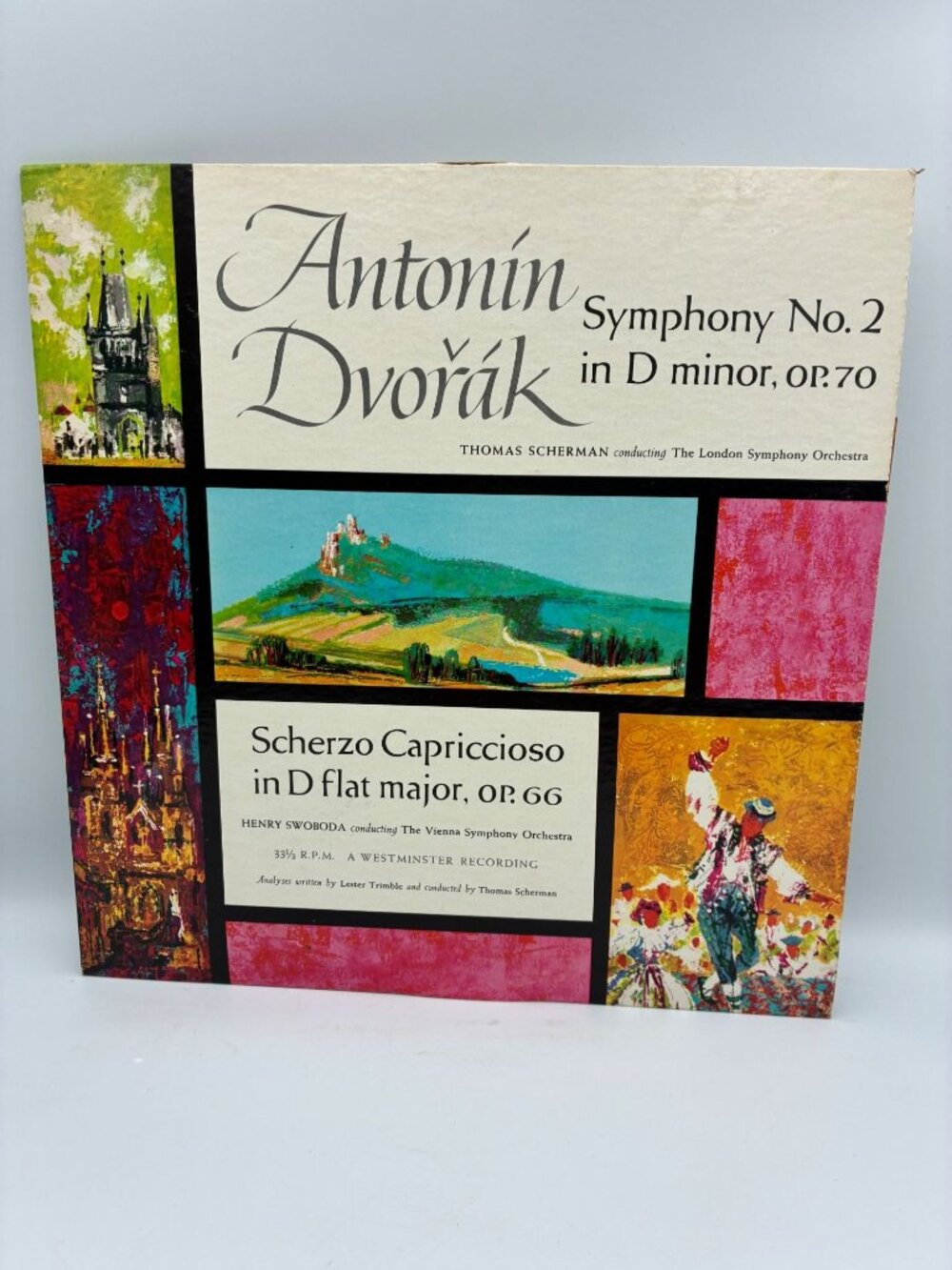 Antonín Dvořák Symphony No. 2 In D Minor Vinyl 33 1/3 RPM Music Appreciation